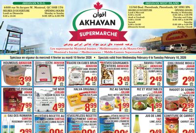Akhavan Supermarche Flyer February 4 to 10