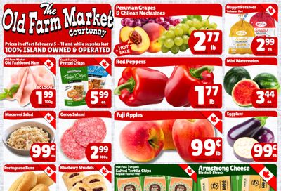 The Old Farm Market (Courtenay) Flyer February 5 to 11