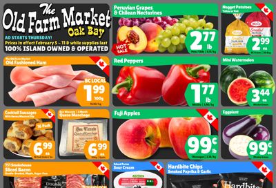 The Old Farm Market (Victoria) Flyer February 5 to 11