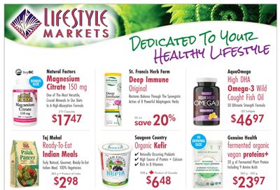 Lifestyle Markets Flyer February 4 to 22