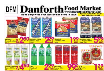 Danforth Food Market Flyer February 5 to 11