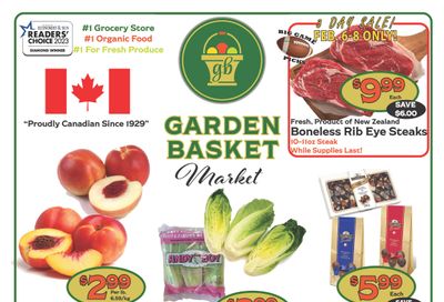 The Garden Basket Flyer February 5 to 11
