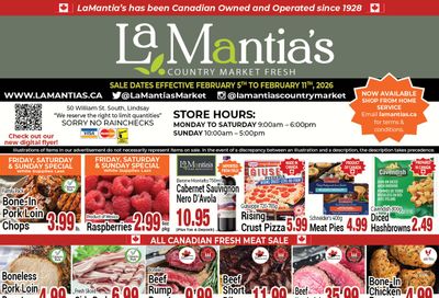 LaMantia's Flyer February 5 to 11