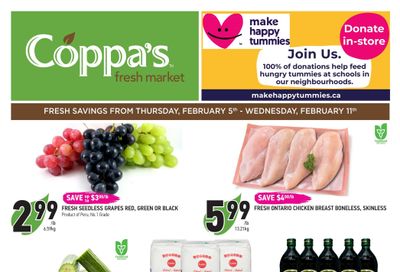 Coppa's Fresh Market Flyer February 5 to 11