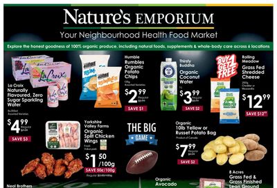 Nature's Emporium Bi-Weekly Flyer February 5 to 18