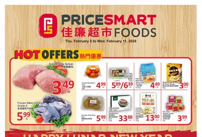 PriceSmart Foods Flyer February 5 to 11