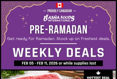 Basha Foods International Flyer February 5 to 11