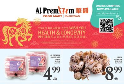 Al Premium Food Mart (McCowan) Flyer February 5 to 11