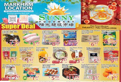 Sunny Foodmart (Markham) Flyer February 6 to 12