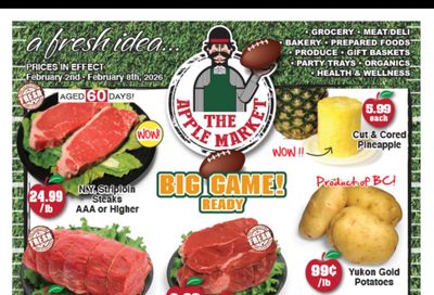 The Apple Market Flyer February 2 to 8