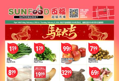 Sunfood Supermarket Flyer February 6 to 12