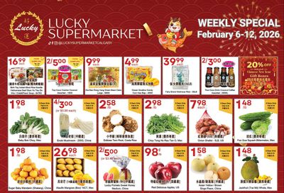 Lucky Supermarket (Calgary) Flyer February 6 to 12