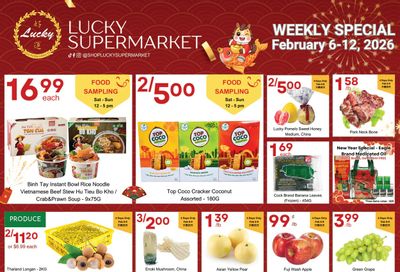 Lucky Supermarket (Surrey) Flyer February 6 to 12
