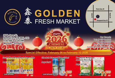 Golden Fresh Market Flyer February 6 to 12