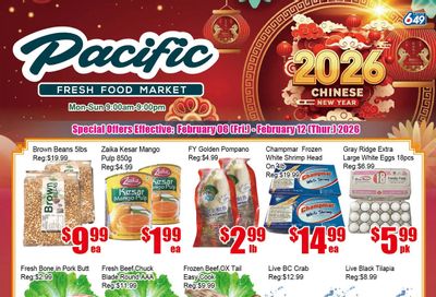 Pacific Fresh Food Market (Pickering) Flyer February 6 to 12