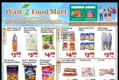 Wan 2 Food Mart Flyer February 6 to 12