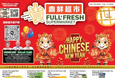 Full Fresh Supermarket Flyer February 6 to 12