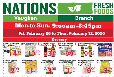 Nations Fresh Foods (Vaughan) Flyer February 6 to 12
