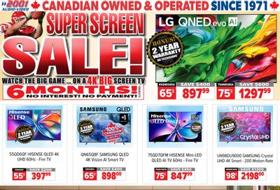 2001 Audio Video Flyer February 6 to 8