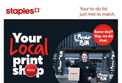 Staples Flyer February 6 to 12
