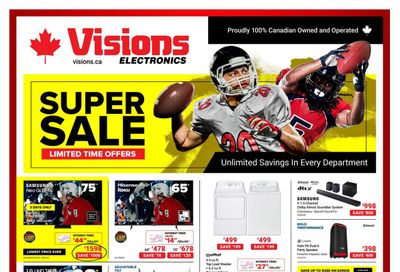 Visions Electronics Flyer February 6 to 12