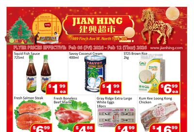 Jian Hing Supermarket (North York) Flyer February 6 to 12