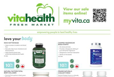 Vita Health Fresh Market Flyer February 5 to 25