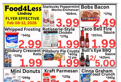 Food 4 Less (Lindsay) Flyer February 6 to 12