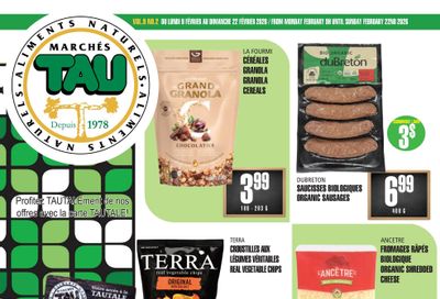 Marches Tau Flyer February 9 to 22