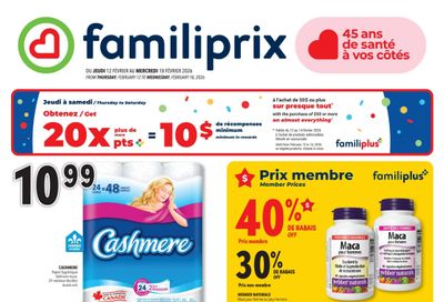 Familiprix Flyer February 12 to 18