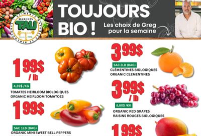 Marches Tau Produce Flyer February 9 to 15