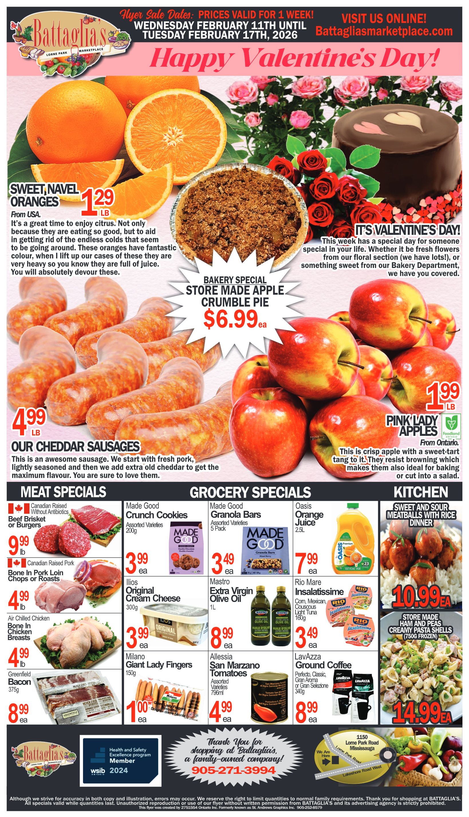 Battaglia's Marketplace Flyer February 11 to 17