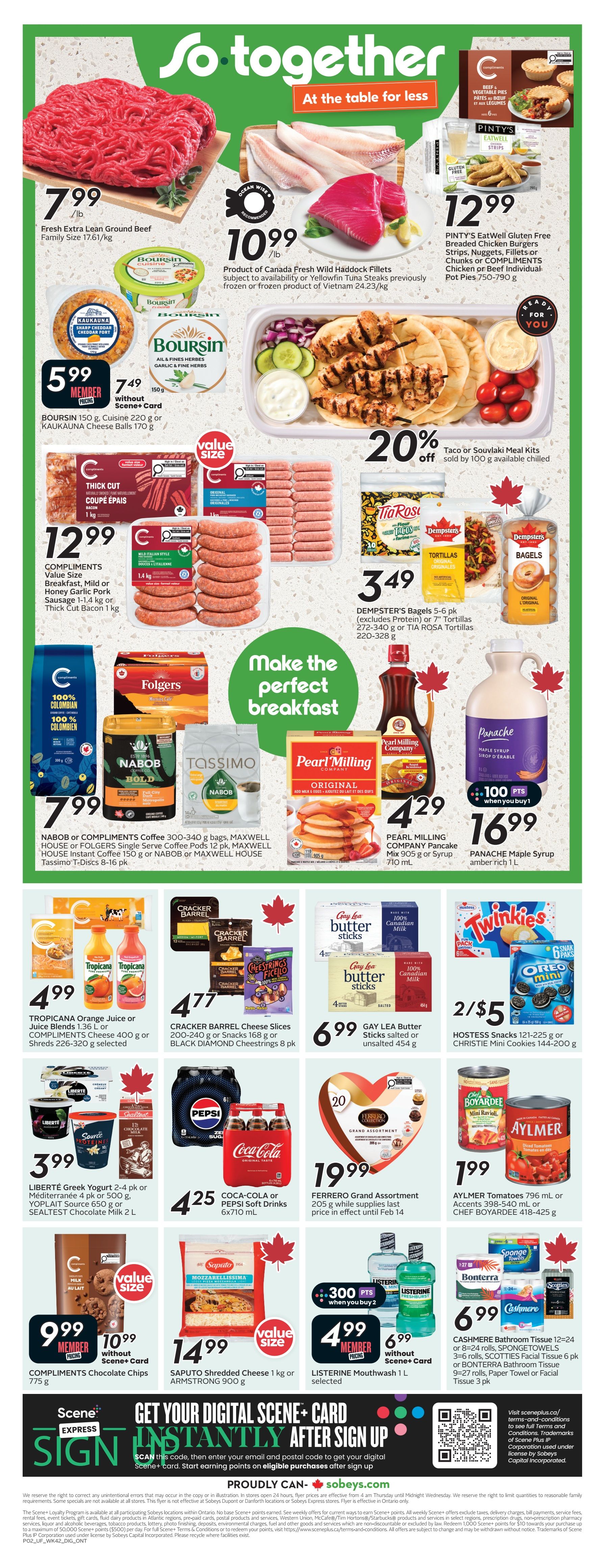 Sobeys Urban Fresh Flyer February 12 to 18