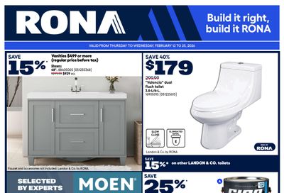 Rona & Rona+ (BC) Flyer February 12 to 25