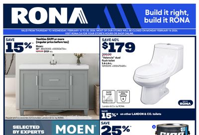 Rona & Rona+ (Atlantic) Flyer February 12 to 25