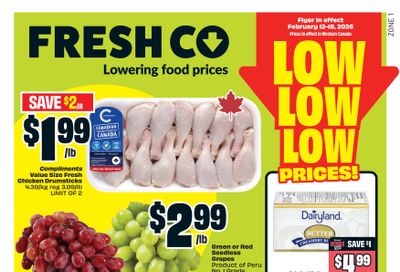 FreshCo (West) Flyer February 12 to 18