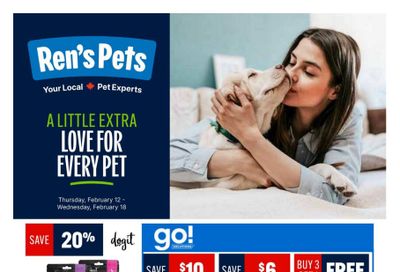 Ren's Pets Flyer February 12 to 18