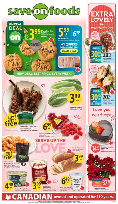 Save On Foods (BC) Flyer February 12 to 18