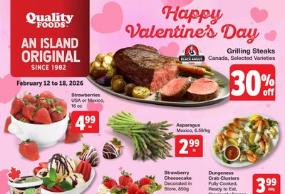 Quality Foods Flyer February 12 to 18