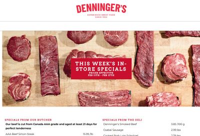 Denninger's Weekly Specials February 11 to 17
