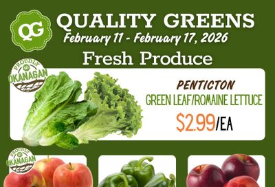 Quality Greens Flyer February 11 to 17
