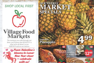 Village Food Markets Flyer February 11 to 17