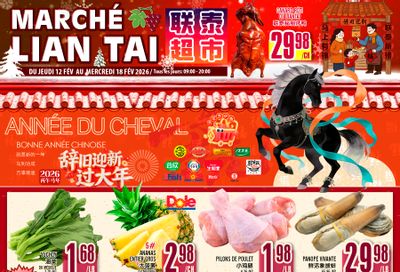 Marche Lian Tai Flyer February 12 to 18