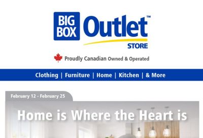 Big Box Outlet Store Flyer February 12 to 25
