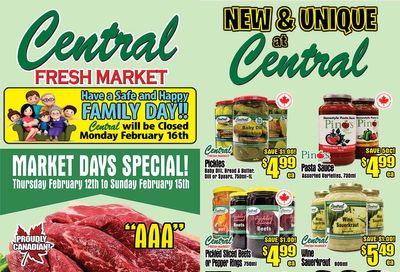Central Fresh Market Flyer February 12 to 19