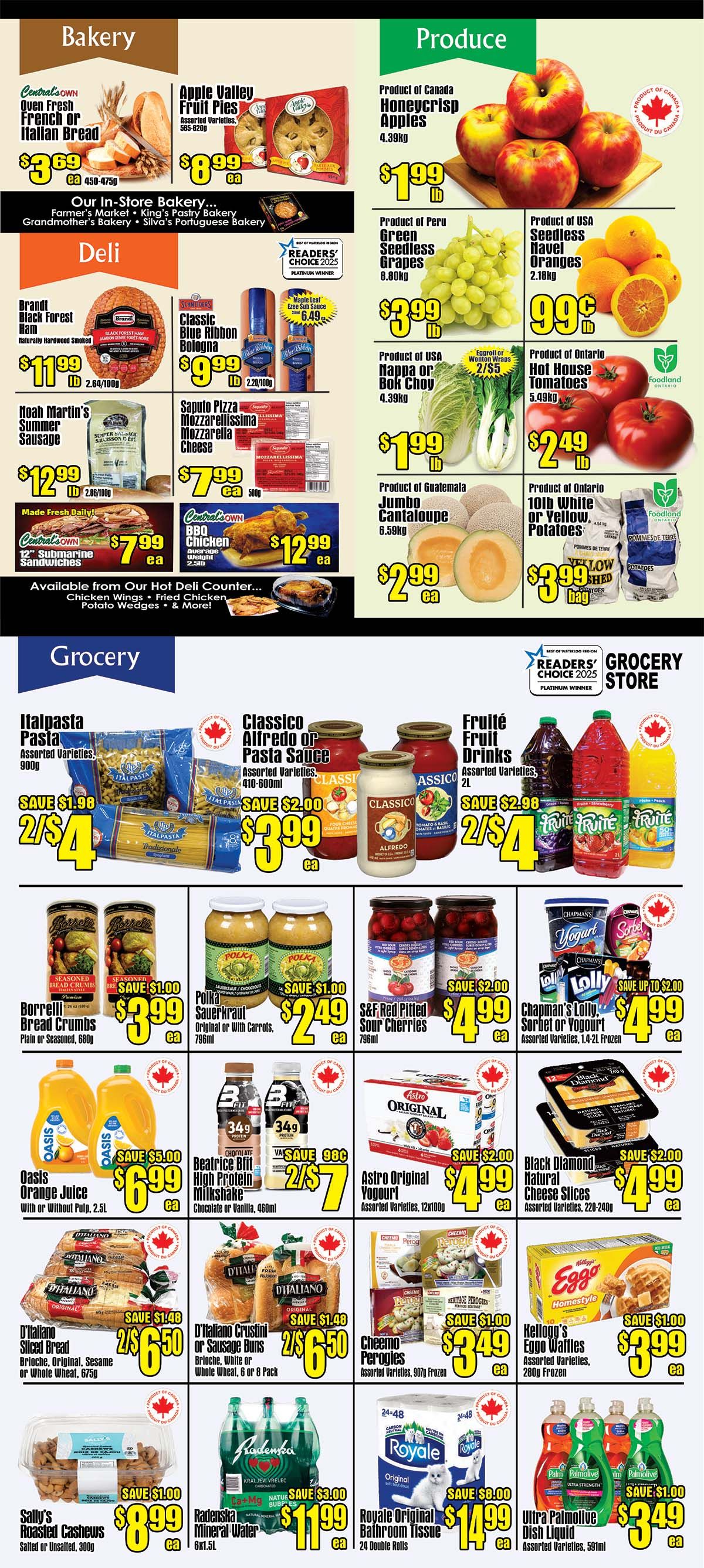 Central Fresh Market Flyer February 12 to 19