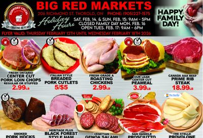 Big Red Markets Flyer February 12 to 18