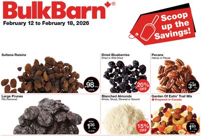 Bulk Barn Flyer February 12 to 18