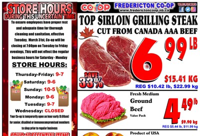 Fredericton Co-op Flyer June 25 to July 1