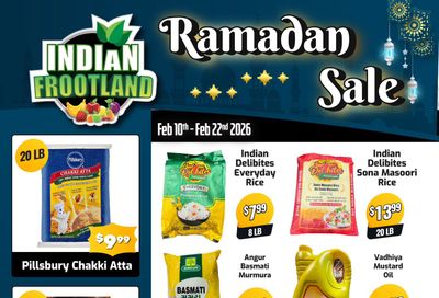 Indian Frootland Flyer February 10 to 22